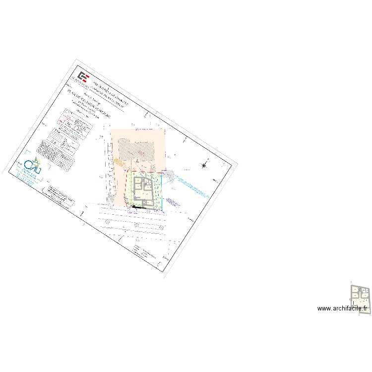 maison Villeveyrac TOIT TERRASSE. Plan de 16 pièces et 236 m2