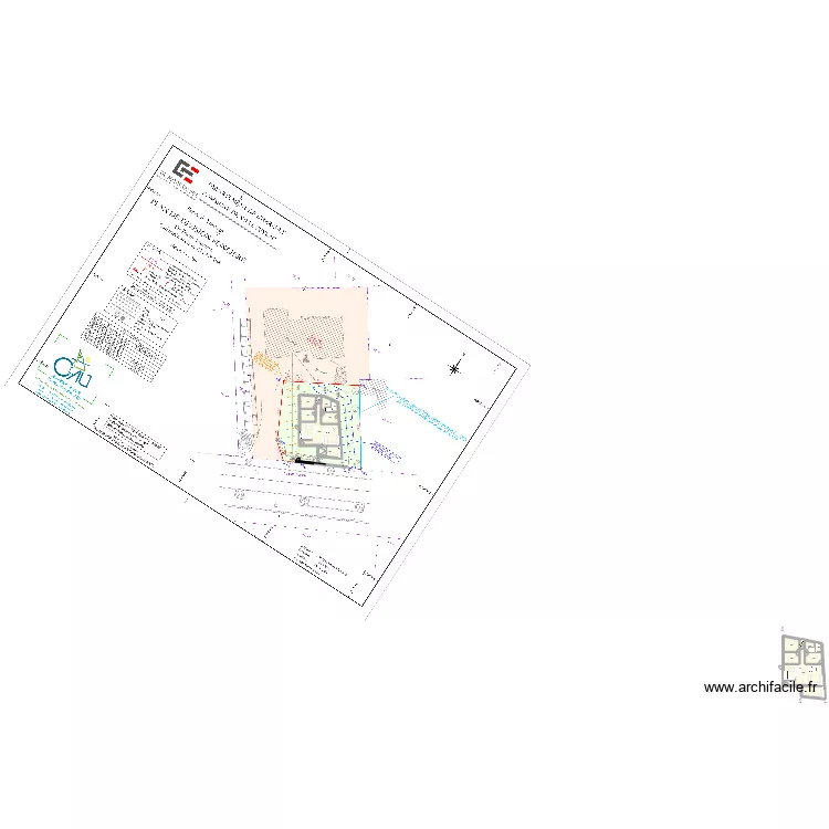maison Villeveyrac TOIT TERRASSE. Plan de 16 pièces et 236 m²