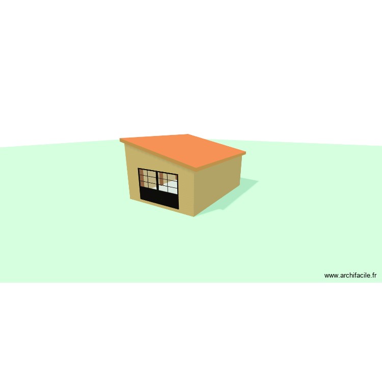 garage. Plan de 0 pièce et 0 m2