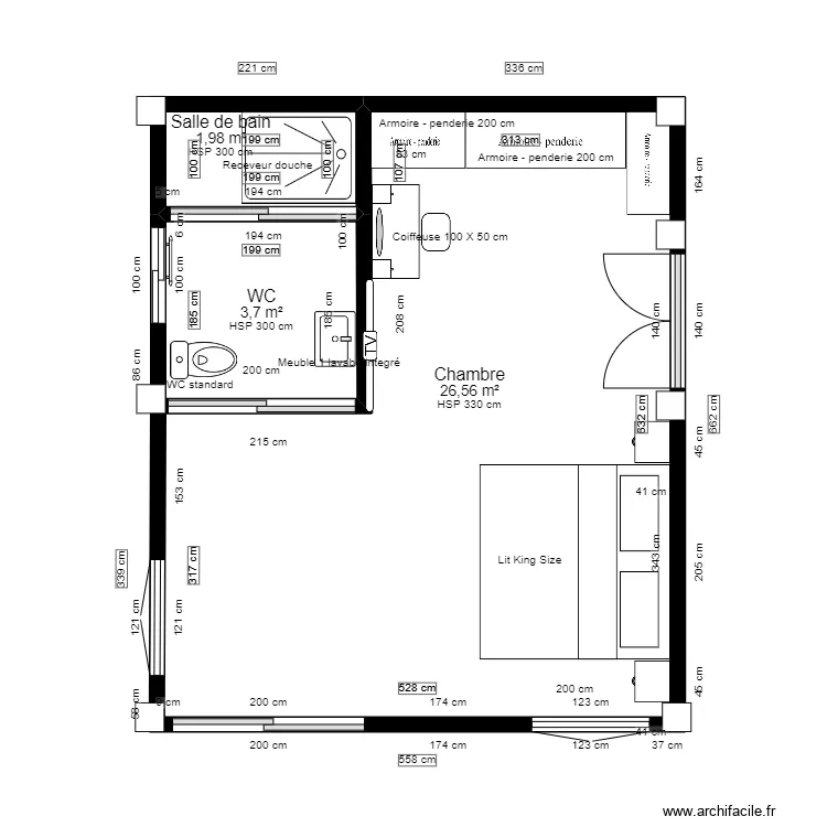 PLAN DE CH REZ DE CHAUSSE. Plan de 