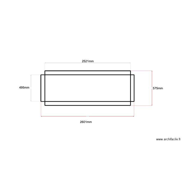 STROHL CLAUSTRA. Plan de 5 pièces et 9 m2
