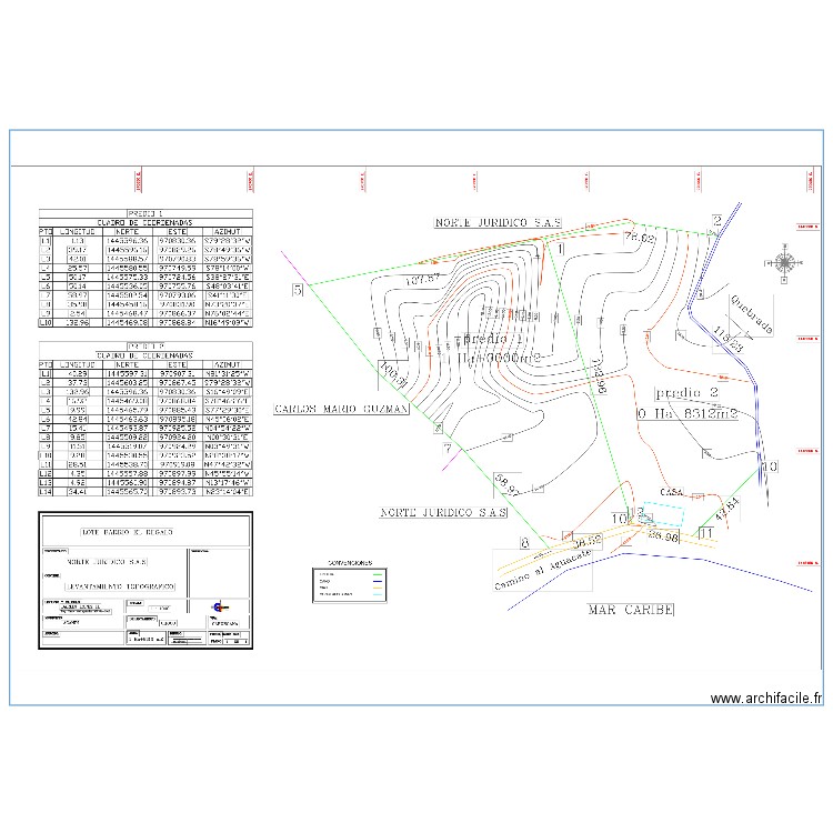 plan implantation. Plan de 0 pièce et 0 m2