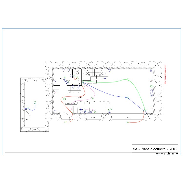 PICHON RDC. Plan de 0 pièce et 0 m2