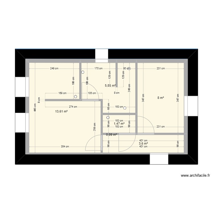 RDC. Plan de 0 pièce et 0 m2