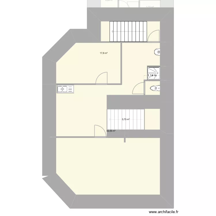 CRf Baccarat. Plan de 11 et 124 m² CRf Baccarat. Plan de 11 et 124 m²