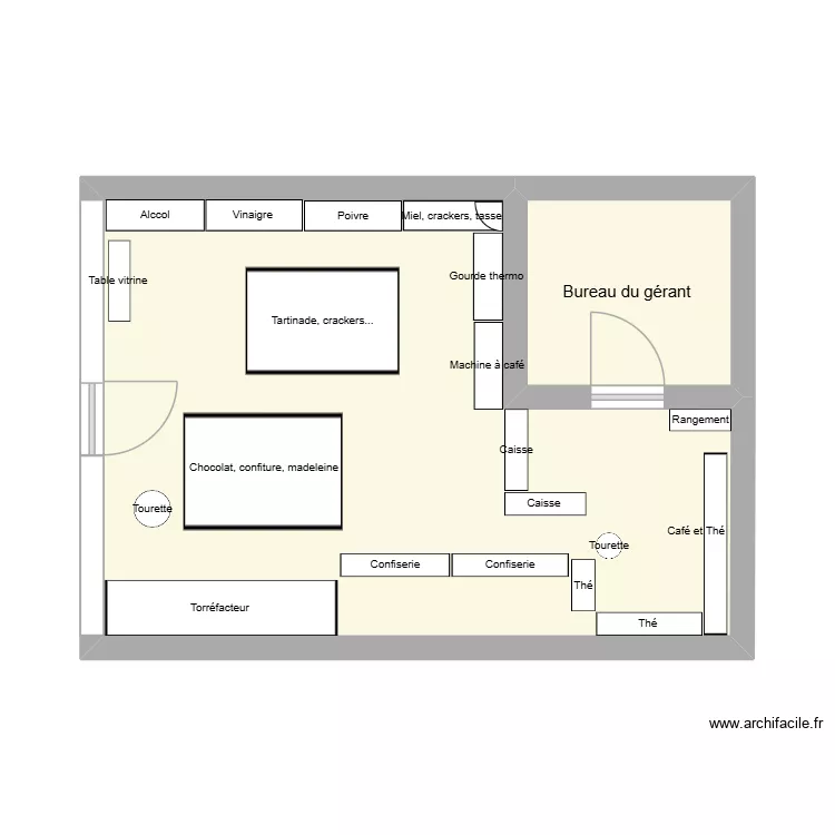 zoning brûlerie finie. Plan de 2 et 31 m² zoning brûlerie finie. Plan de 2 et 31 m²