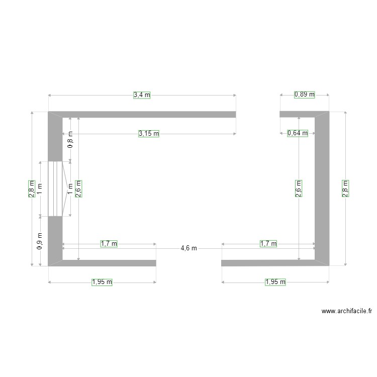 cuisine. Plan de 0 pièce et 0 m2