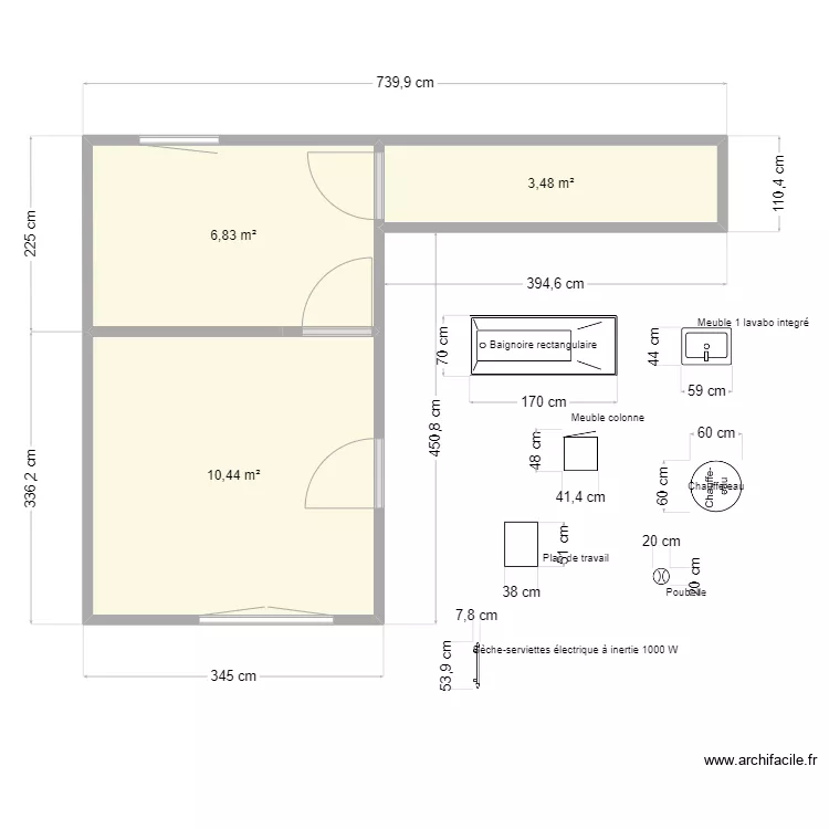 Maison Mina projet 1 objet à part. Plan de Maison Mina projet 1 objet à part. Plan de
