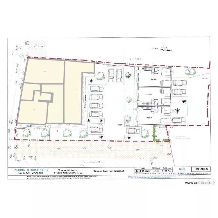 bruyeres 2b. Plan de 