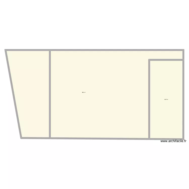 Ferme1. Plan de 2 pièces et 468 m² Ferme1. Plan de 2 pièces et 468 m²