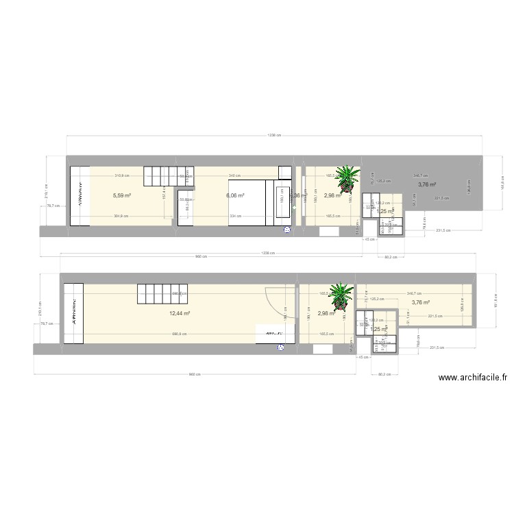 BIRIATOU2 APPART. Plan de 0 pièce et 0 m2