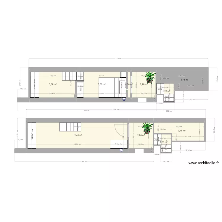 BIRIATOU2 APPART. Plan de 