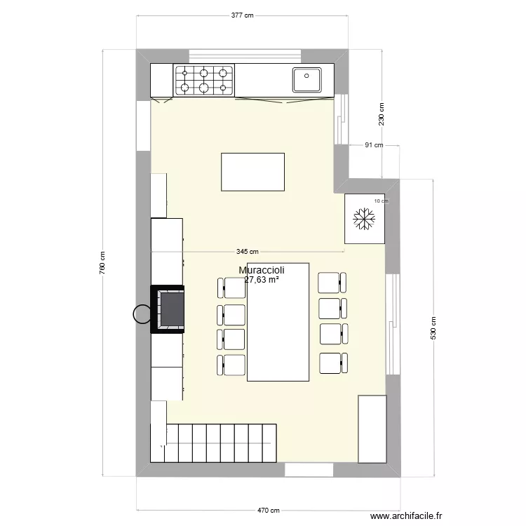 cuisine muraccioli 3. Plan de 