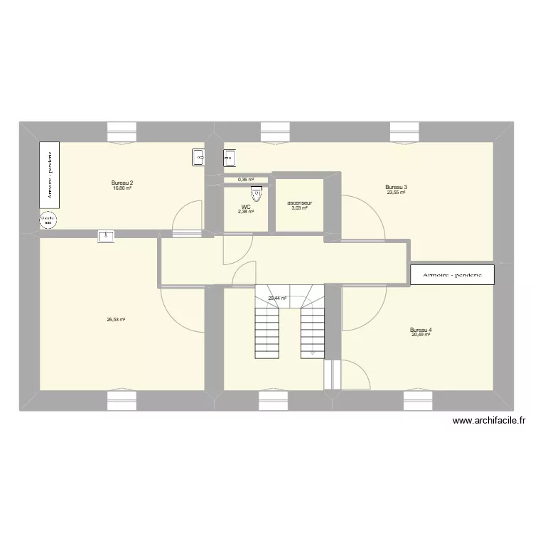 Villa Bleu 1er étage. Plan de Villa Bleu 1er étage. Plan de