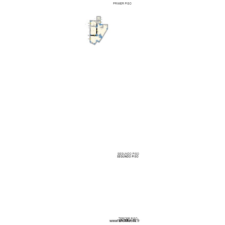Farmacia Magistral (Arquitectura). Plan de 7 pièces et 50 m2