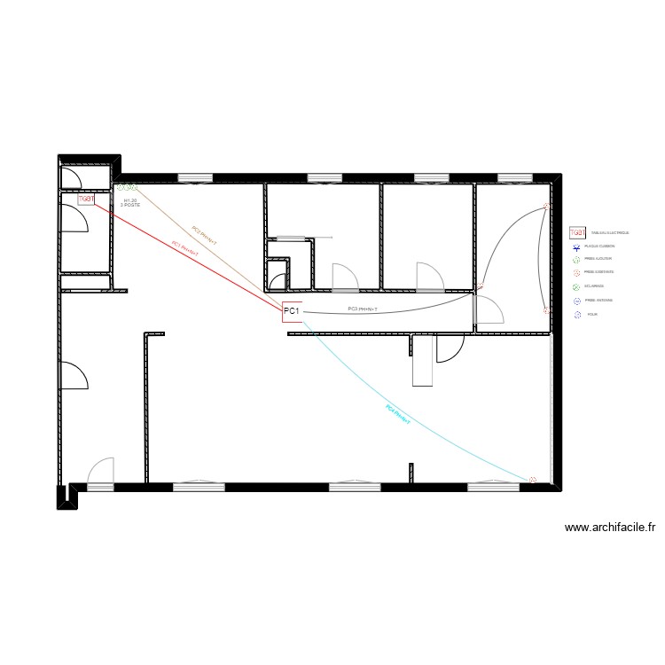 JACQUET PLAN pc 1. Plan de 0 pièce et 0 m2