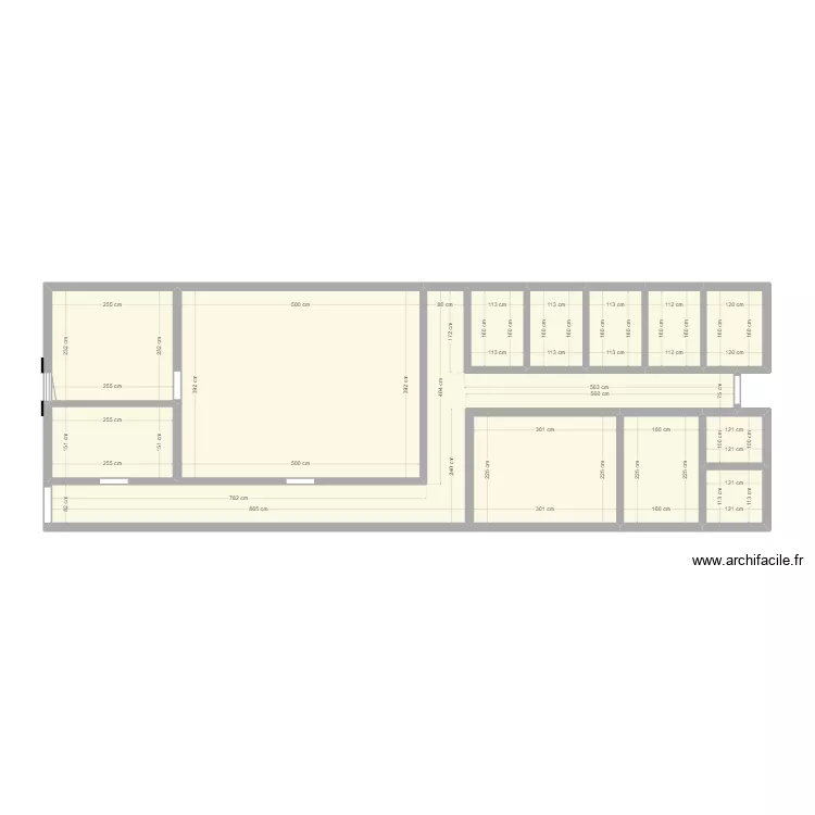 2 RC TOILETTES SITE 2. Plan de 