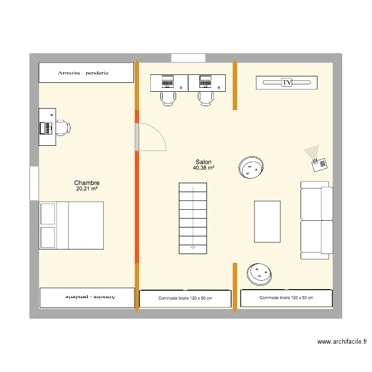 Combles Normandie. Plan de 0 pièce et 0 m2