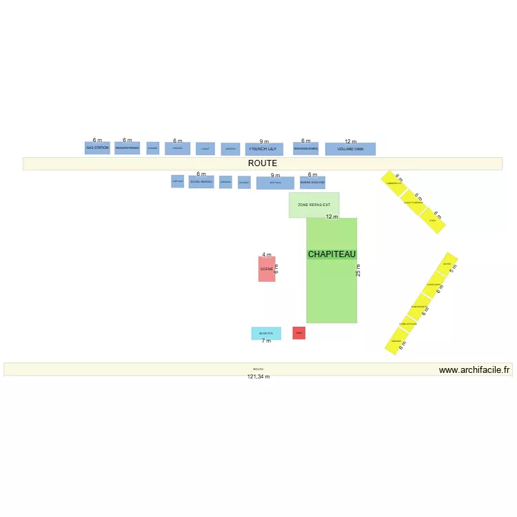 vintage passion festival. Plan de 