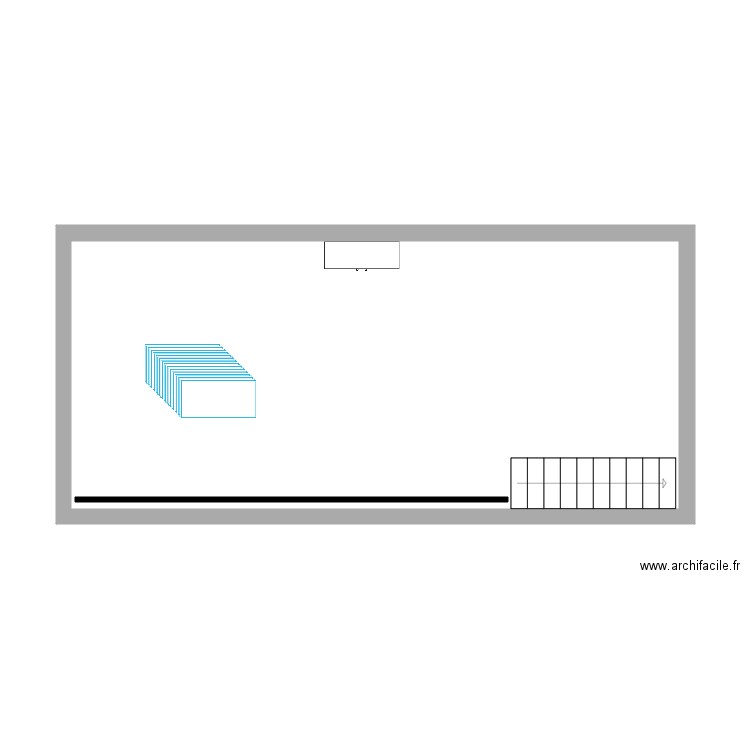 mael et noam. Plan de 1 pièce et 40 m2