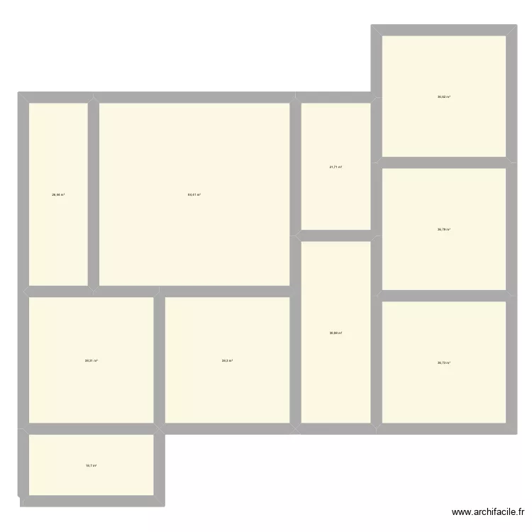 Paris Hôtel P. Plan de 14 et 367 m² Paris Hôtel P. Plan de 14 et 367 m²
