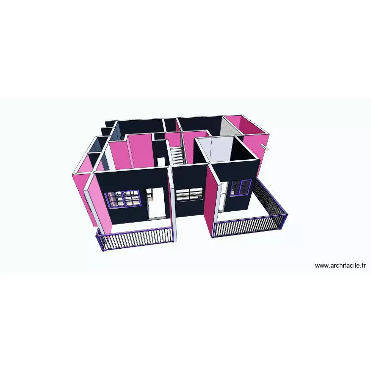 HALIBUSNESS3. Plan de 5  et 19 m²