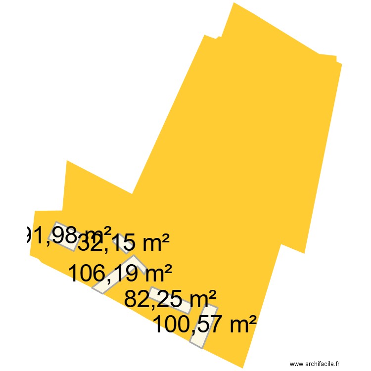 canny sur matz globale. Plan de 5 pièces et 413 m2