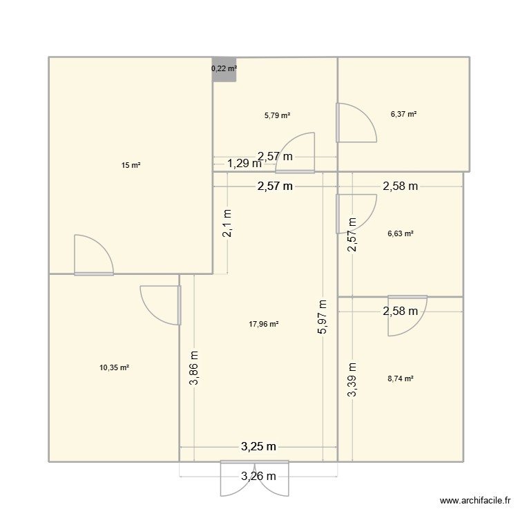 Marsens 2026. Plan de 0 pièce et 0 m2