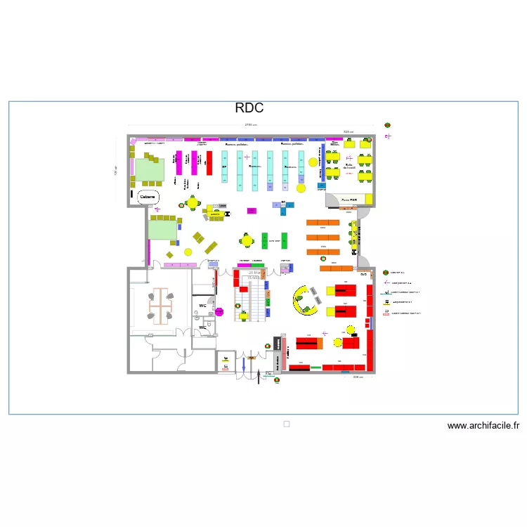 RDC 2025 OPEN+ CAMERA. Plan de RDC 2025 OPEN+ CAMERA. Plan de