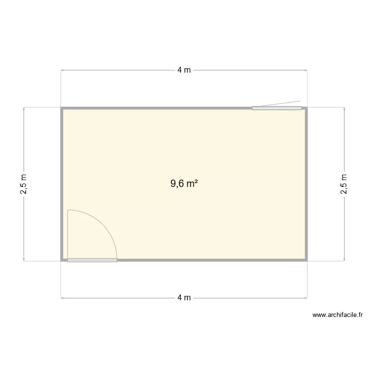Mod&egrave;le COnteneur. Plan de 