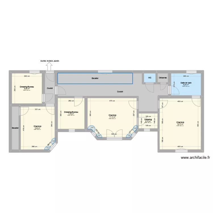 Clos V&eacute;r&eacute; ETG. Plan de 