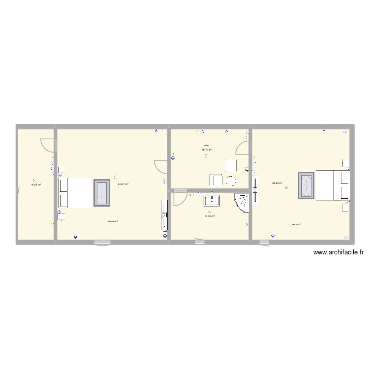 recordier étage. Plan de 0 pièce et 0 m2 recordier étage. Plan de 0 pièce et 0 m2