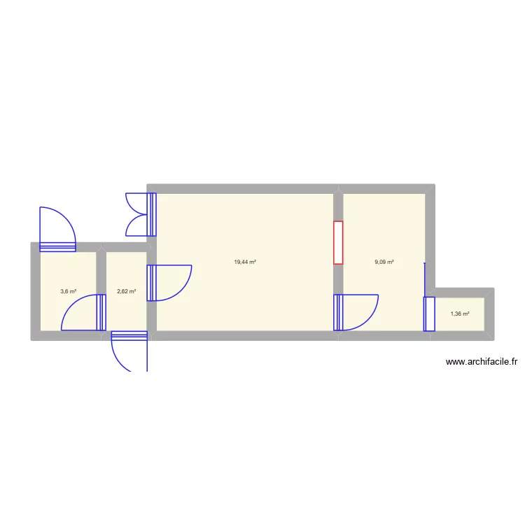 salle scanner. Plan de 5 et 36 m² salle scanner. Plan de 5 et 36 m²
