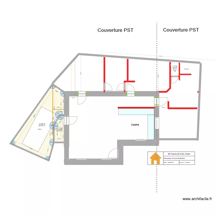 257 Forbin Garage / Buanderie / Wc invit&eacute;. Plan de 