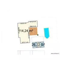 plan garage align&eacute; maison