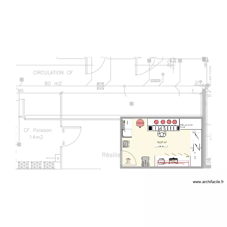 Mini Labo Epinal. Plan de 