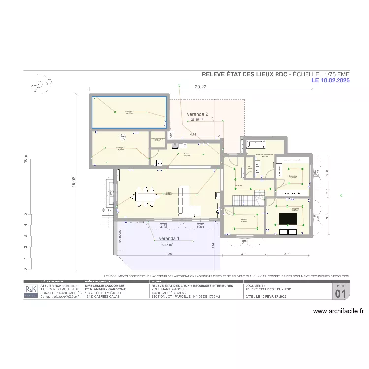LAC BLEU Plan RDC Final V1. Plan de 