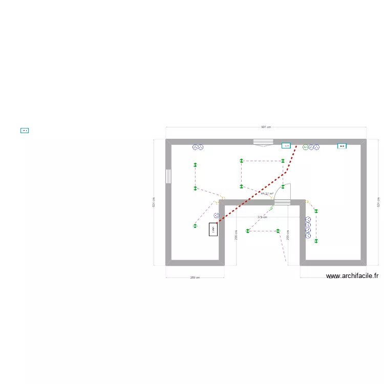 Julien REGNAULD Bureau. Plan de 