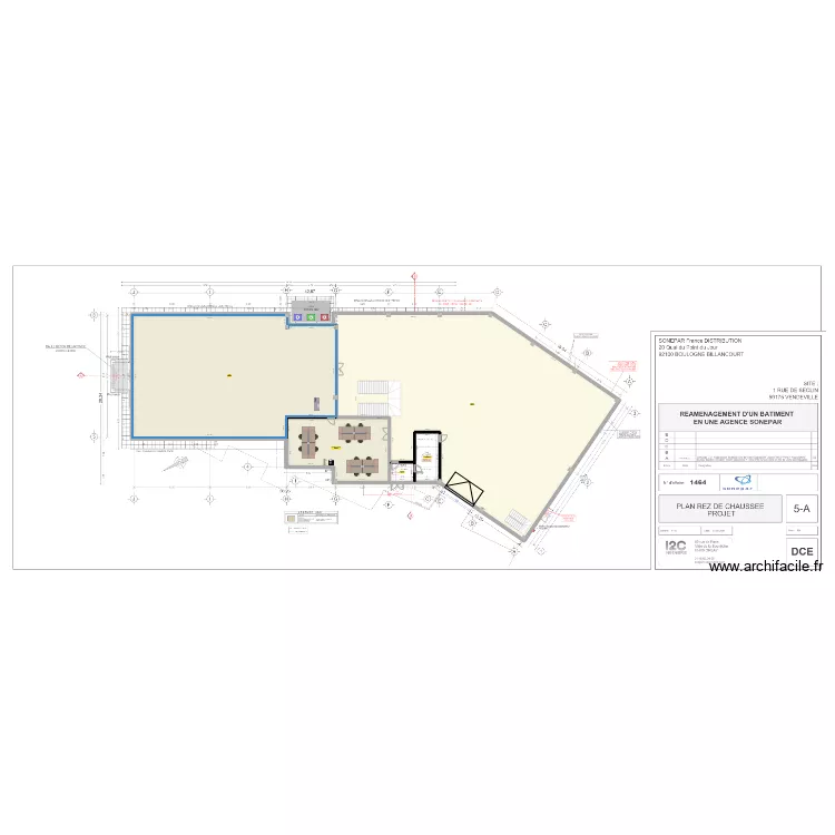 4BN Vendeville RDC 1. Plan de 