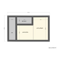 plan fondation volière 5m par 3m