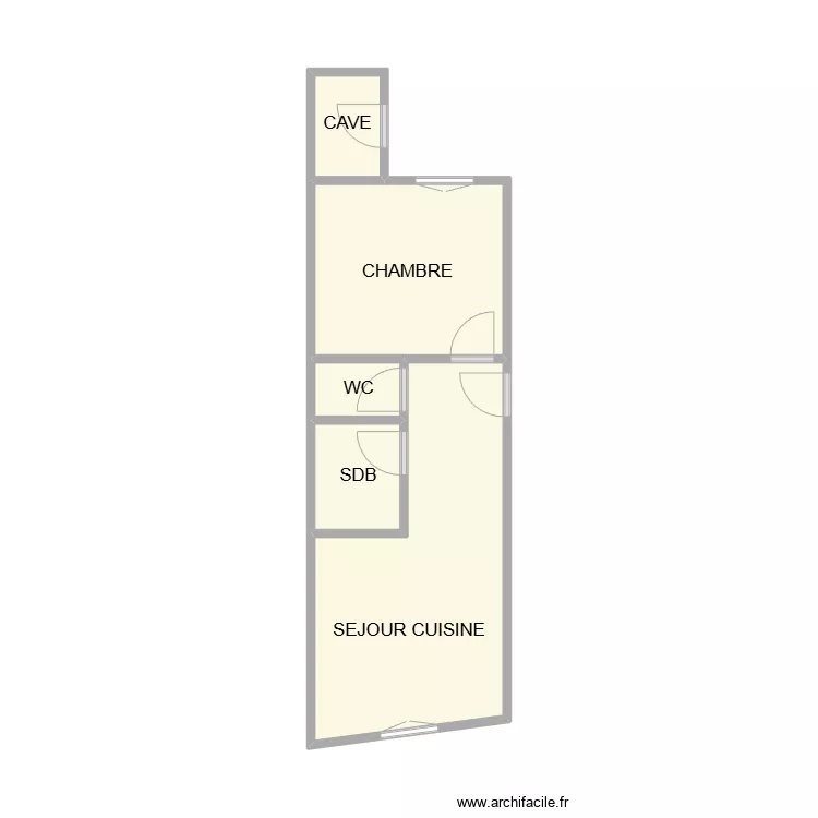 PLAN SIFFRE RDC GAUCHE. Plan de PLAN SIFFRE RDC GAUCHE. Plan de