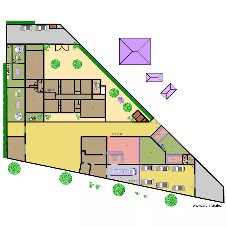 FOODTRUCK + 2 STANDS 0512 SANS CHAPITEAUX. Plan de 60  et 1890 m²