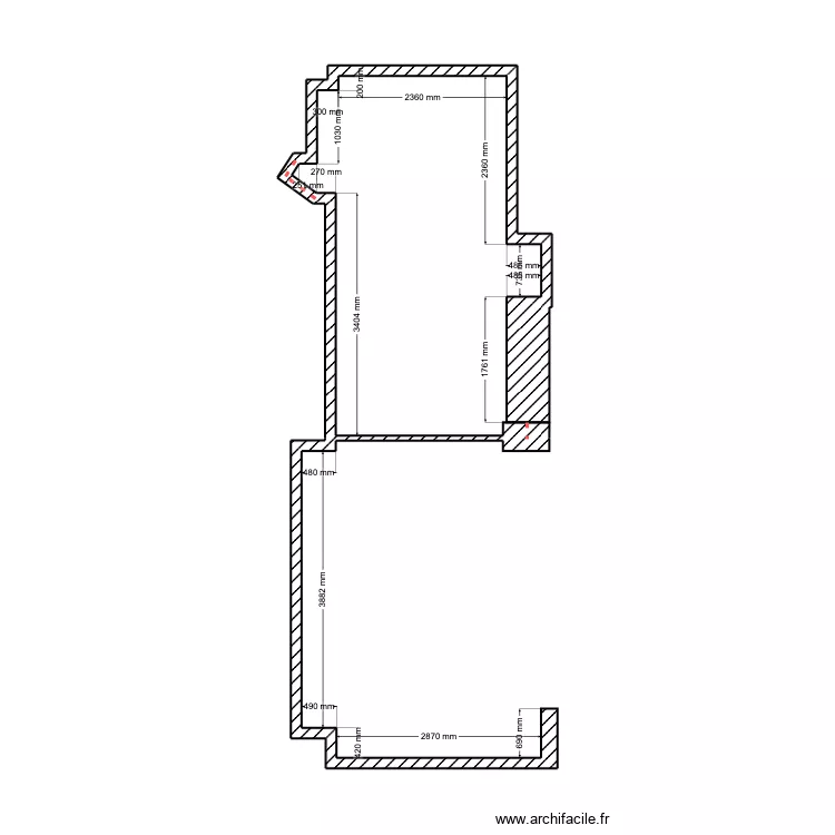 AGENCE IMMO -BOILEAU Paris16-. Plan de 