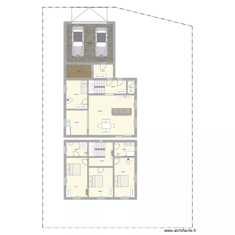 Maison Habsheim ca. 144 m2. Plan de 14 Pièces et 194 m² Maison Habsheim ca. 144 m2. Plan de 14 Pièces et 194 m²