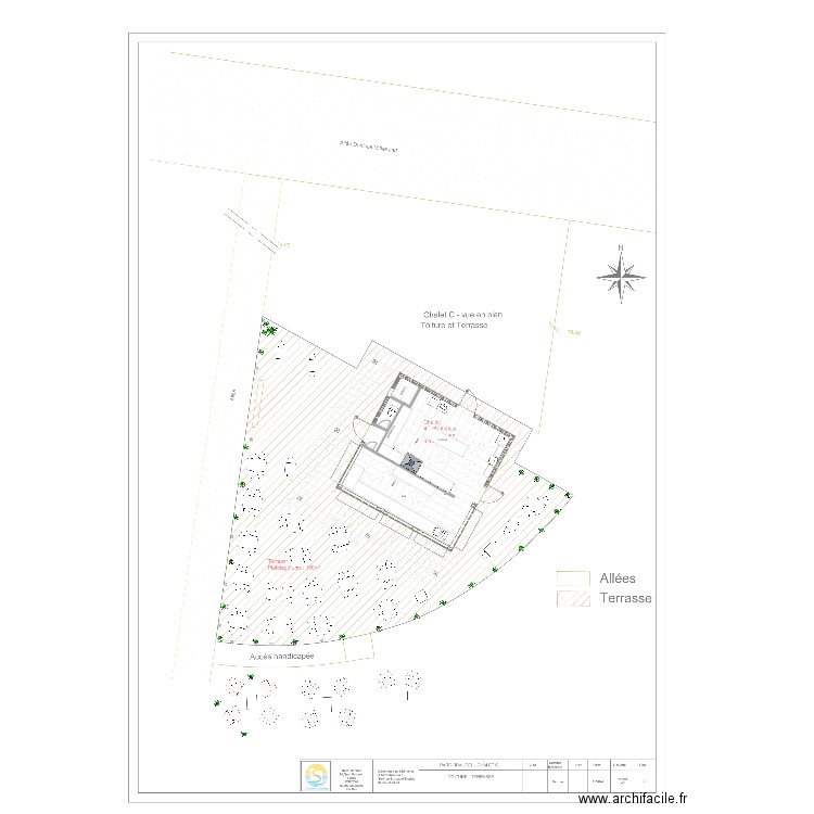 chalet. Plan de 0 pièce et 0 m2