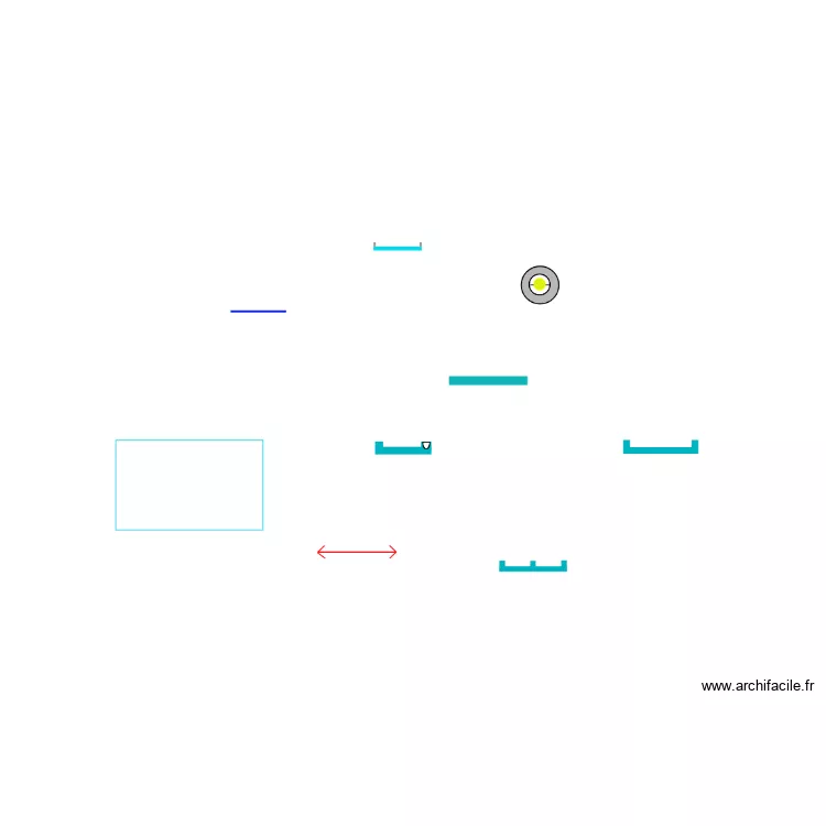 Objets &agrave; partager. Plan de 