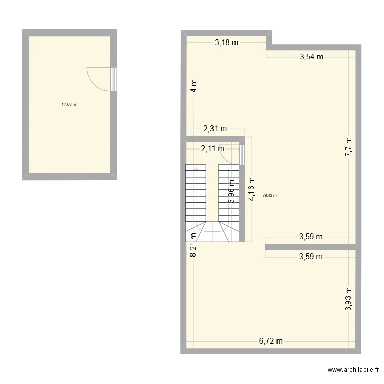 centre said. Plan de 2 pièces et 97 m2