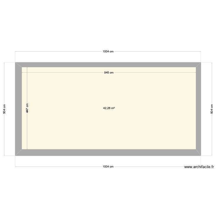 ext1. Plan de 0 pièce et 0 m2