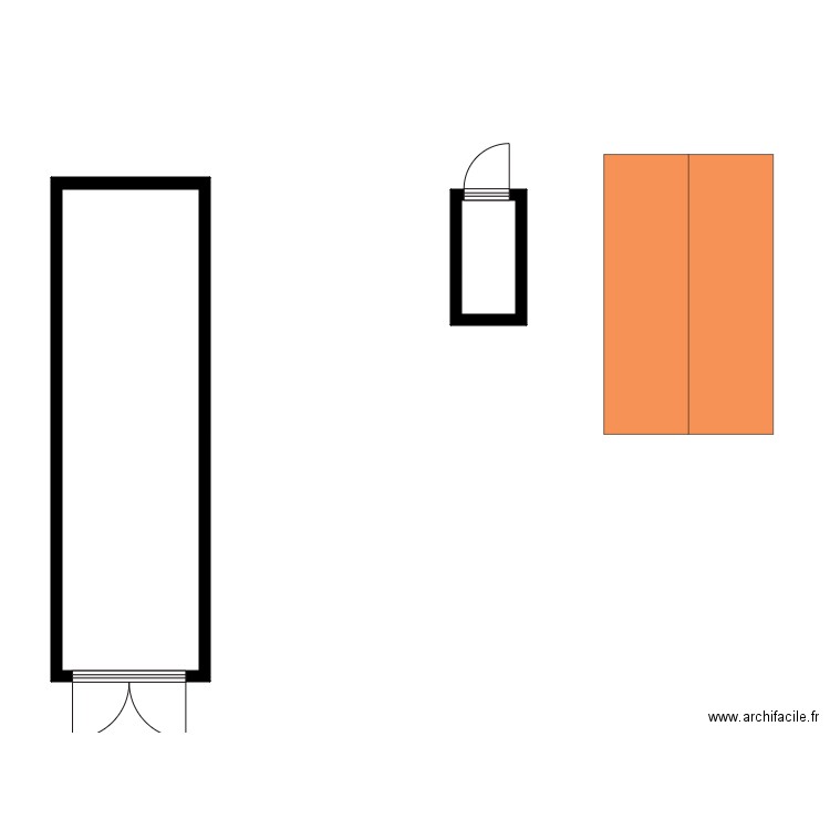 LAUVERGNON. Plan de 6 pièces et 68 m2