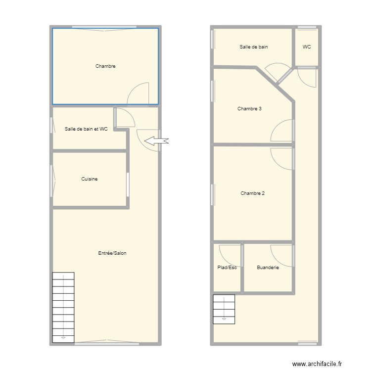 GAUTHIER. Plan de 0 pièce et 0 m2